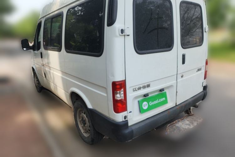 Used JMC Transit 2019 2.8T Commercial Version Short Wheelbase Low Roof 6-Seater China VI Emission Standard JX493 Rear Left 45 Deg