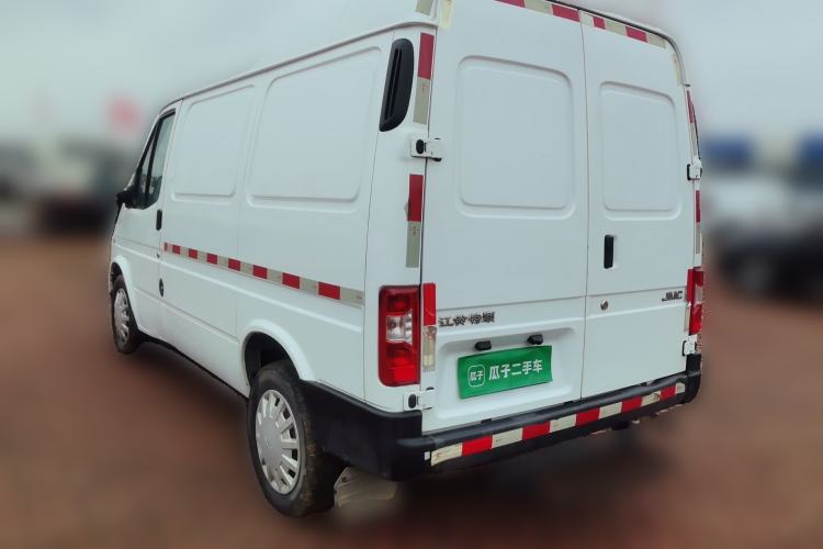 Used JMC Transit 2019 2.8T Commercial Version Short Wheelbase Mid-Roof 3-Seater China VI Standard JX493 Rear Left 45 Deg