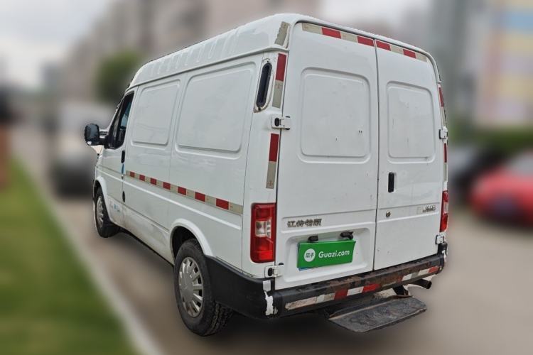 Used JMC Transit 2019 2.8T Commercial Version Short Wheelbase Mid-Roof 3-Seater China VI Standard JX493 Rear Left 45 Deg