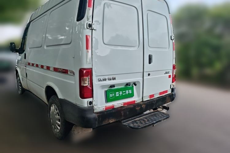 Used JMC Transit 2019 2.8T Commercial Version Short Wheelbase Mid-Roof 3-Seater China VI Standard JX493 Rear Left 45 Deg