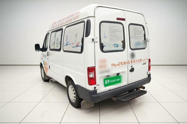 Used JMC Transit 2019 2.8T Commercial Version Short Wheelbase Mid-Roof 6-Seater China VI JX493 Rear Left 45 Deg