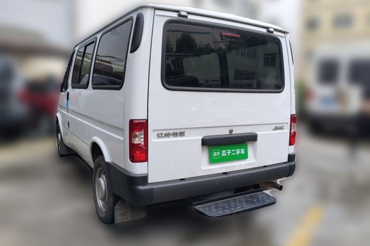 Used JMC Transit 2019 2.8T Commercial Version Short Wheelbase Low Roof 6-Seater China VI Emission Standard JX493 Rear Left 45 Deg