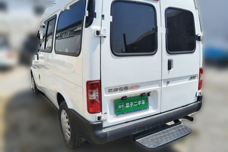 Used JMC Transit 2019 2.8T Commercial Version Short Wheelbase Mid-Roof 7-Seater China VI Standard JX493 Rear Left 45 Deg