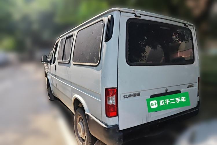 Used JMC Transit 2019 2.8T Commercial Version Short Wheelbase Low Roof 6-Seater China VI Emission Standard JX493 Rear Left 45 Deg
