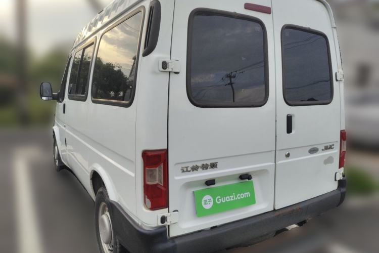 Used JMC Transit 2019 2.8T Commercial Version Short Wheelbase Low Roof 6-Seater China VI Emission Standard JX493 Rear Left 45 Deg