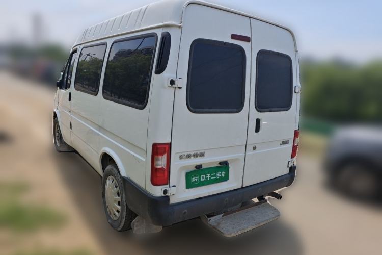Used JMC Transit 2019 2.8T Commercial Version Short Wheelbase Mid-Roof 6-Seater China VI JX493 Rear Left 45 Deg