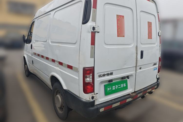 Used JMC Transit 2019 2.8T Commercial Version Short Wheelbase Mid-Roof 3-Seater China VI Standard JX493 Rear Left 45 Deg