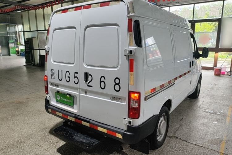 Used JMC Transit 2019 2.8T Commercial Version Short Wheelbase Mid-Roof 3-Seater China VI Standard JX493 Rear Right 45 Deg