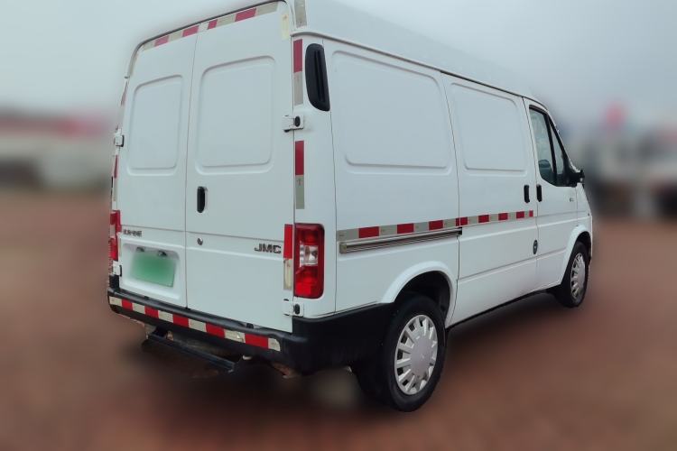 Used JMC Transit 2019 2.8T Commercial Version Short Wheelbase Mid-Roof 3-Seater China VI Standard JX493 Rear Right 45 Deg