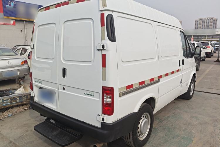 Used JMC Transit 2019 2.8T Commercial Version Short Wheelbase Mid-Roof 3-Seater China VI Standard JX493 Rear Right 45 Deg