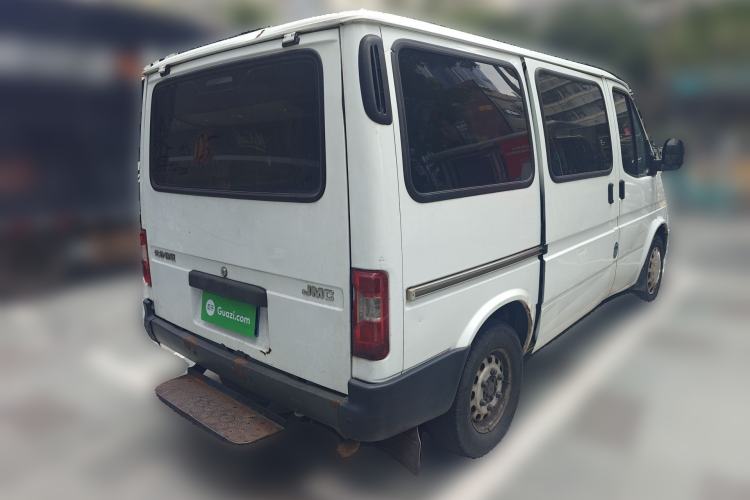Used JMC Transit 2019 2.8T Commercial Version Short Wheelbase Low Roof 6-Seater China VI Emission Standard JX493 Rear Right 45 Deg