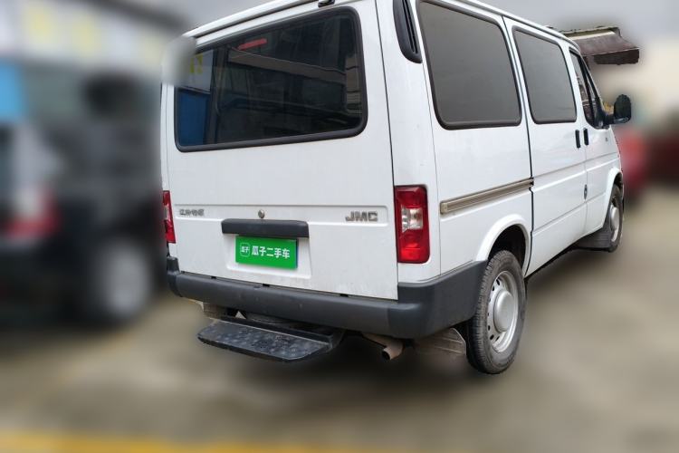 Used JMC Transit 2019 2.8T Commercial Version Short Wheelbase Low Roof 6-Seater China VI Emission Standard JX493 Rear Right 45 Deg
