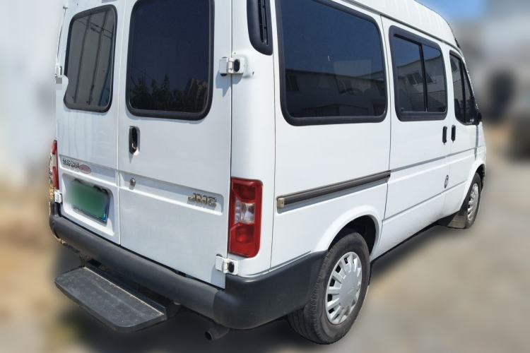 Used JMC Transit 2019 2.8T Commercial Version Short Wheelbase Mid-Roof 7-Seater China VI Standard JX493 Rear Right 45 Deg