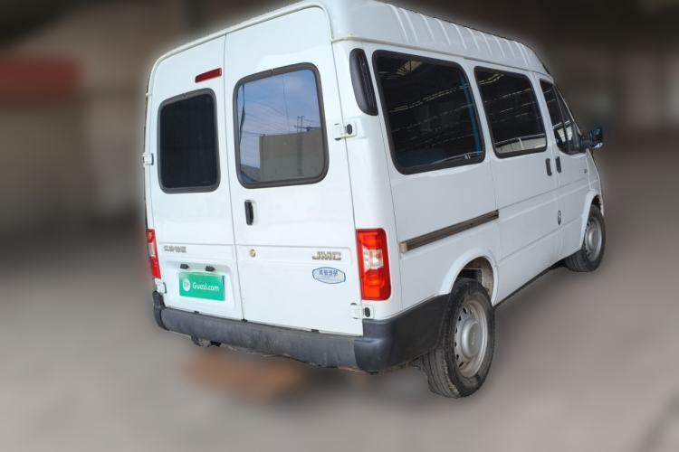 Used JMC Transit 2019 2.8T Commercial Version Short Wheelbase Mid-Roof 7-Seater China VI Standard JX493 Rear Right 45 Deg
