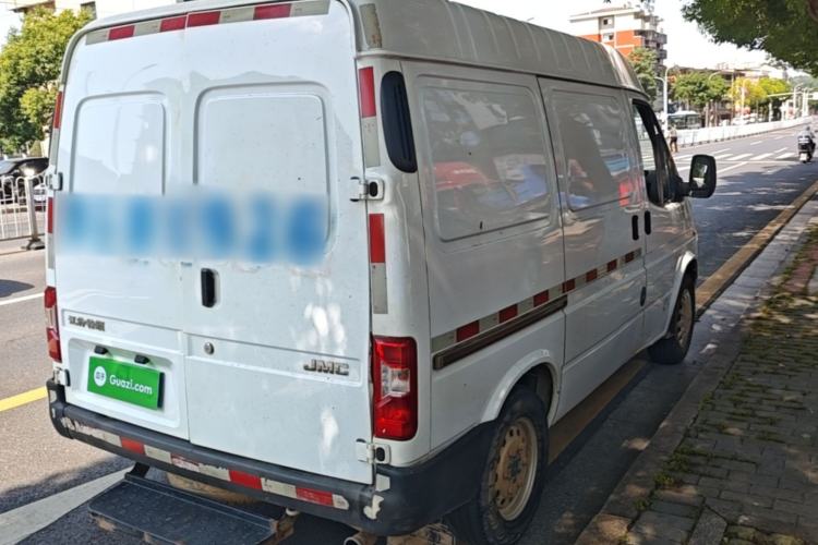 Used JMC Transit 2019 2.8T Commercial Version Short Wheelbase Mid-Roof 3-Seater China VI Standard JX493 Rear Right 45 Deg