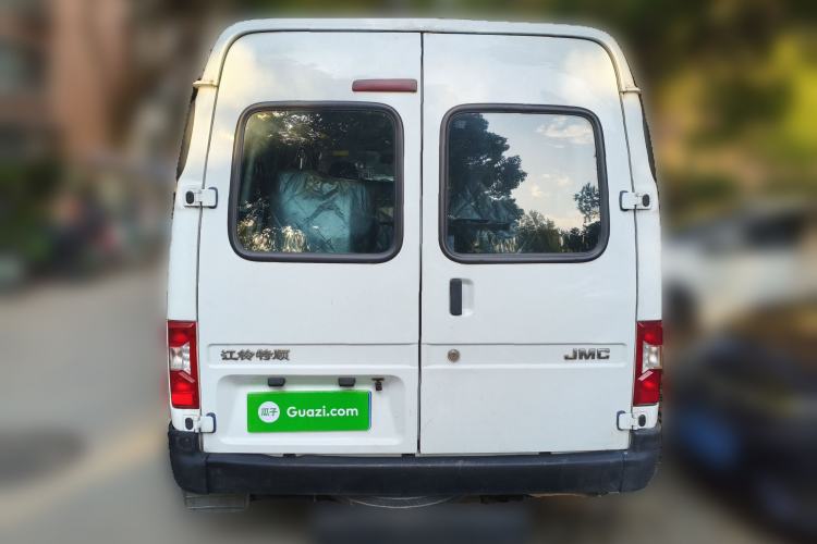 Used JMC Transit 2019 2.8T Commercial Version Short Wheelbase Mid-Roof 6-Seater China VI JX493 Rear