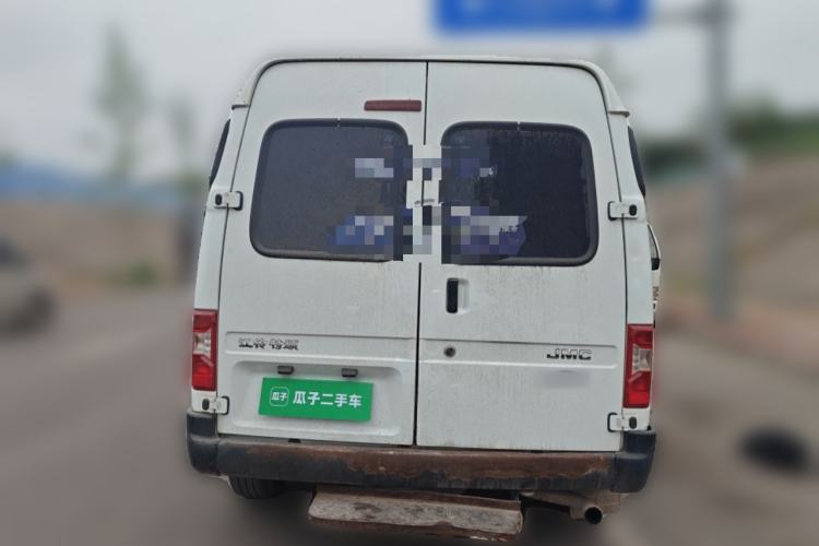 Used JMC Transit 2019 2.8T Commercial Version Short Wheelbase Mid-Roof 6-Seater China VI JX493 Rear
