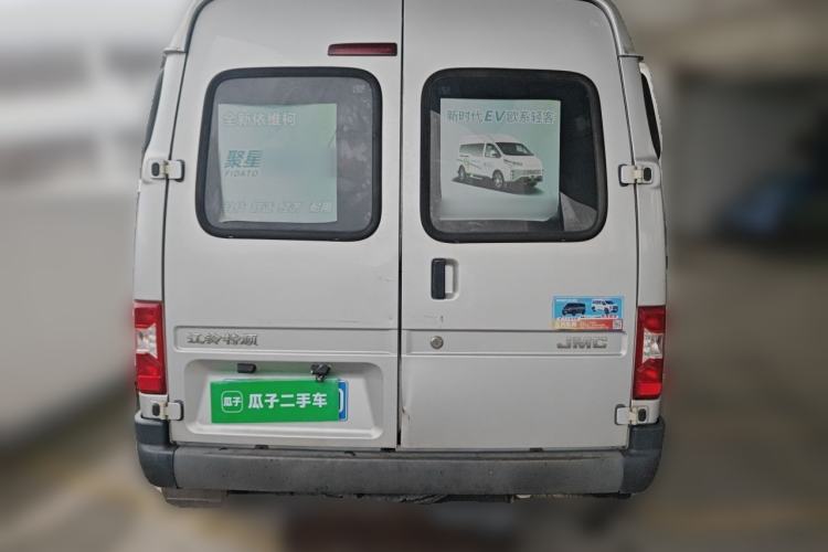 Used JMC Transit 2019 2.8T Commercial Version Short Wheelbase Mid-Roof 6-Seater China VI JX493 Rear