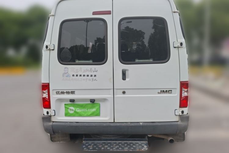 Used JMC Transit 2019 2.8T Commercial Version Short Wheelbase Mid-Roof 6-Seater China VI JX493 Rear