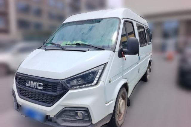 Used JMC Transit 2019 2.8T Commercial Version Short Wheelbase Mid-Roof 6-Seater China VI JX493