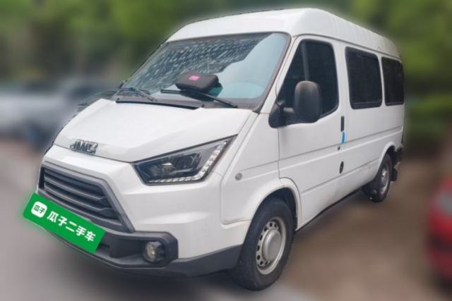 Used JMC Transit 2019 2.8T Commercial Version Short Wheelbase Mid-Roof 6-Seater China VI JX493