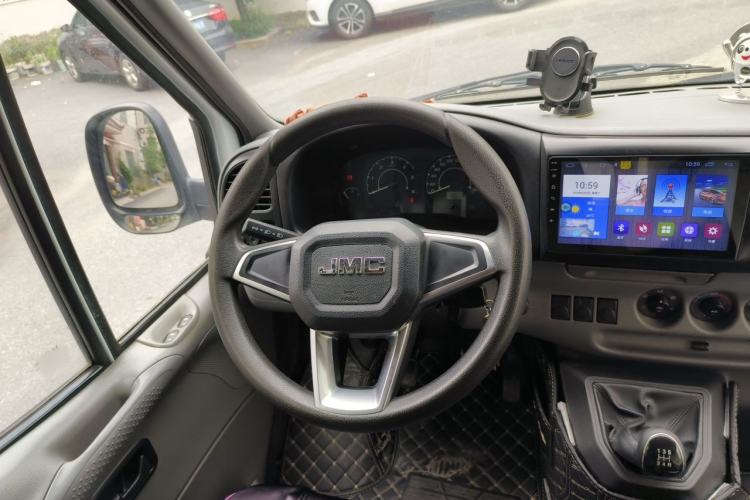 Used JMC Transit 2019 2.8T Commercial Version Short Wheelbase Mid-Roof 6-Seater China VI JX493 Steering Wheel