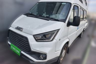 Used JMC Transit 2019 2.8T Commercial Version Long Wheelbase Mid-Roof 6-Seater Rear Single Tire China VI Emission Standard – JX493