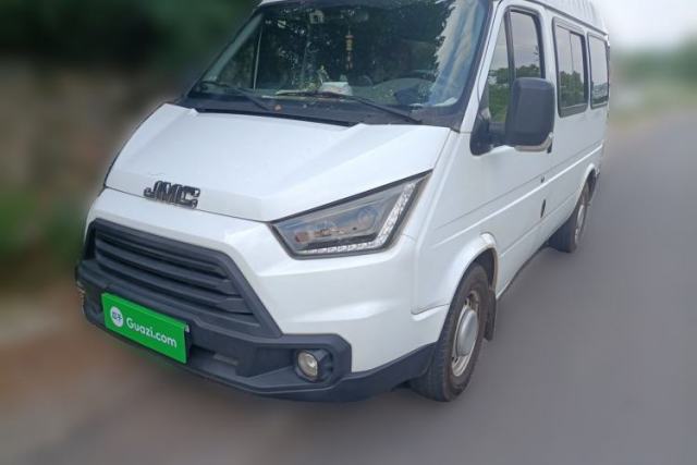Used JMC Transit 2019 2.8T Commercial Version Short Wheelbase Mid-Roof 6-Seater China VI JX493