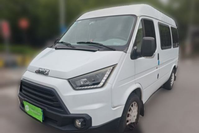 Used JMC Transit 2019 2.8T Commercial Version Short Wheelbase Mid-Roof 6-Seater China VI JX493