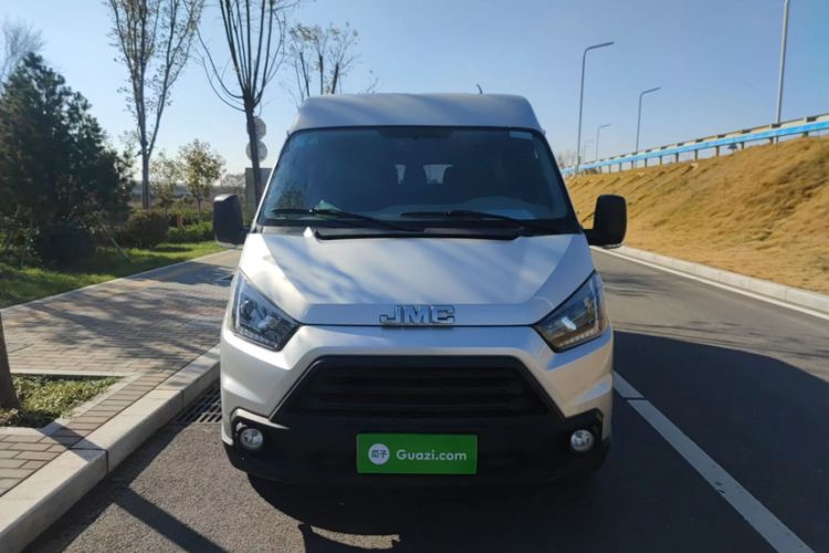 Used JMC Transit 2020 2.8T Business-Grade Long-Wheelbase Mid-Roof 9-Seater China V Emission Standard JX493 Exterior 1