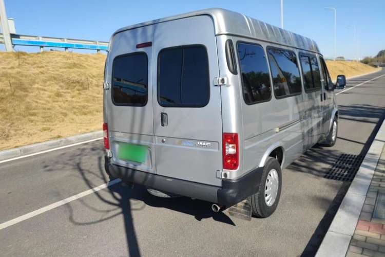 Used JMC Transit 2020 2.8T Business-Grade Long-Wheelbase Mid-Roof 9-Seater China V Emission Standard JX493 Exterior 4