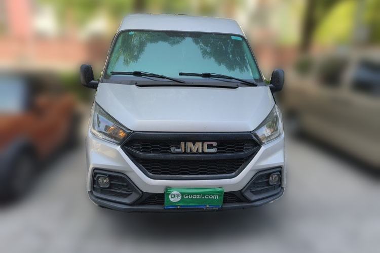 Used JMC Transit 2020 2.8T Business-Grade Long Wheelbase Mid-Roof 9-Seater China VI JX493 Front