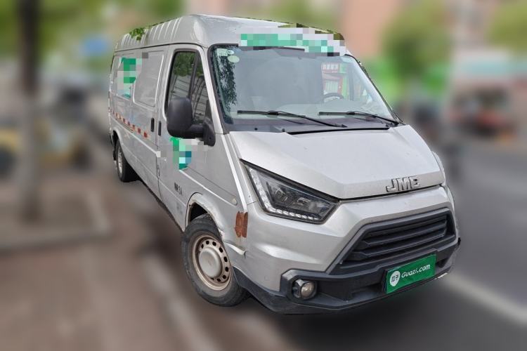 Used JMC Transit 2020 2.8T Business-Grade Long-Wheelbase Mid-Roof 9-Seater China V Emission Standard JX493 Front Right 45 Deg