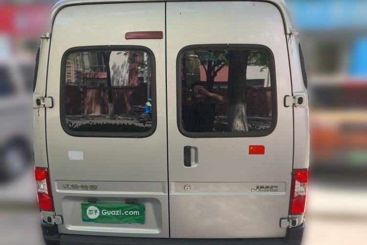 Used JMC Transit 2020 2.8T Business-Grade Long Wheelbase Mid-Roof 9-Seater China VI JX493 Rear