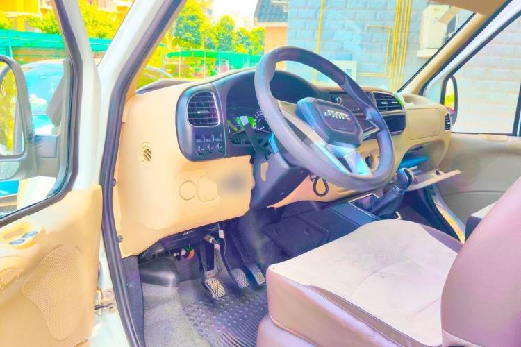 Used JMC Transit 2020 2.8T Business-Grade Long Wheelbase Mid-Roof 9-Seater China VI JX493 Driver Seat