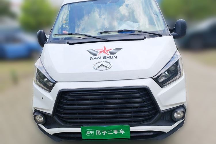 Used JMC Transit 2020 2.8T Business-Grade Long Wheelbase Mid-Roof 9-Seater China VI JX493 Front