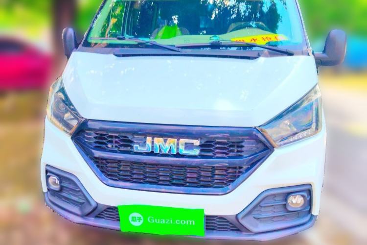 Used JMC Transit 2020 2.8T Business-Grade Long Wheelbase Mid-Roof 9-Seater China VI JX493 Front
