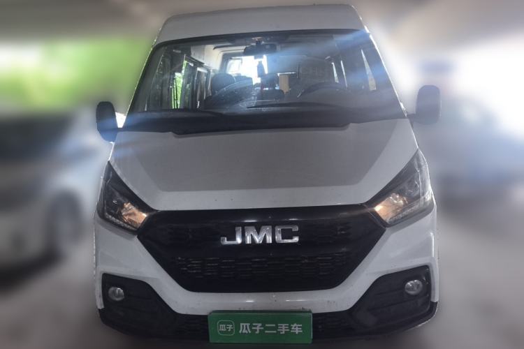 Used JMC Transit 2020 2.8T Business-Grade Long Wheelbase Mid-Roof 9-Seater China VI JX493 Front