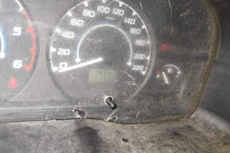 Used JMC Transit  Odometer Close Up