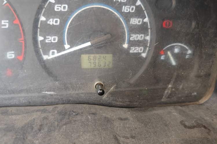 Used JMC Transit  Odometer Close Up