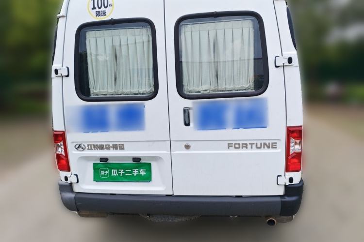 Used JMC Transit 2020 2.8T Business-Grade Long Wheelbase Mid-Roof 9-Seater China VI JX493 Rear