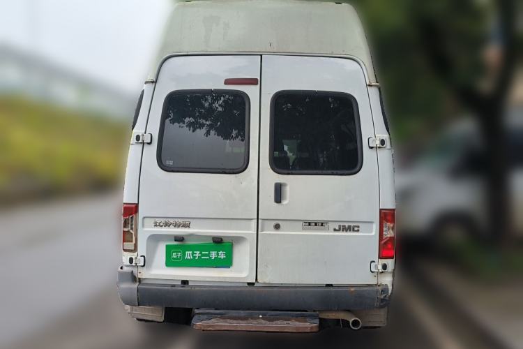 Used JMC Transit 2020 2.8T Business-Grade Long-Wheelbase Mid-Roof 9-Seater China V Emission Standard JX493 Rear