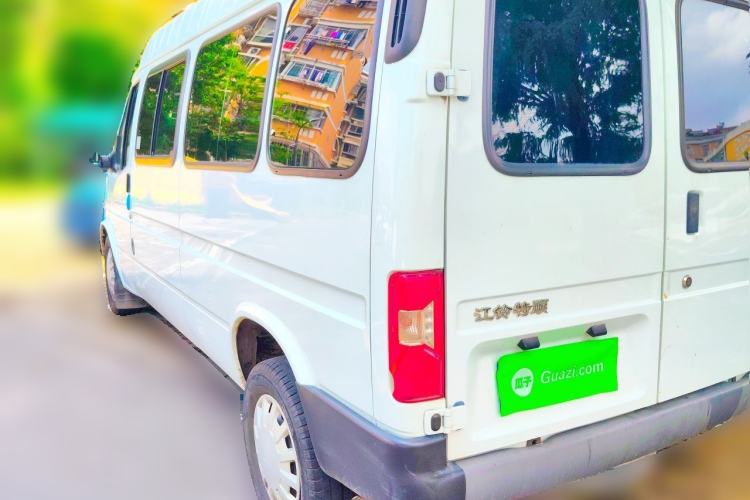 Used JMC Transit 2020 2.8T Business-Grade Long Wheelbase Mid-Roof 9-Seater China VI JX493 Rear Left 45 Deg