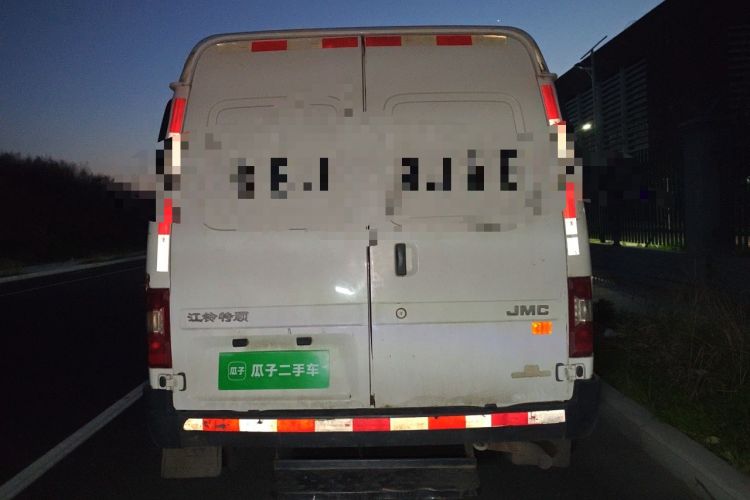 Used JMC Transit 2020 2.8T Business-Grade Long Wheelbase Mid-Roof 9-Seater China VI JX493 Rear