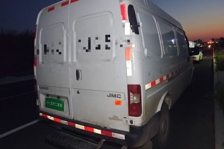 Used JMC Transit 2020 2.8T Business-Grade Long Wheelbase Mid-Roof 9-Seater China VI JX493 Rear Right 45 Deg