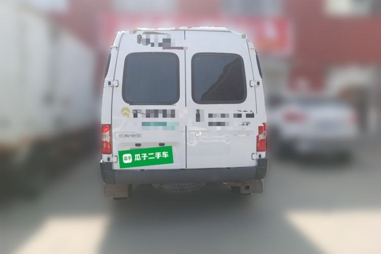 Used JMC Transit 2020 2.8T Business-Grade Long Wheelbase Mid-Roof 9-Seater China VI JX493 Rear