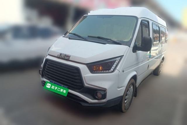 Used JMC Transit 2020 2.8T Business-Grade Long Wheelbase Mid-Roof 9-Seater China VI JX493