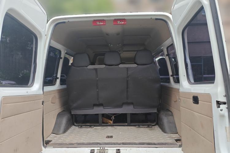 Used JMC Transit 2020 2.8T Business-Grade Long-Wheelbase Mid-Roof 9-Seater China V Emission Standard JX493 Trunk