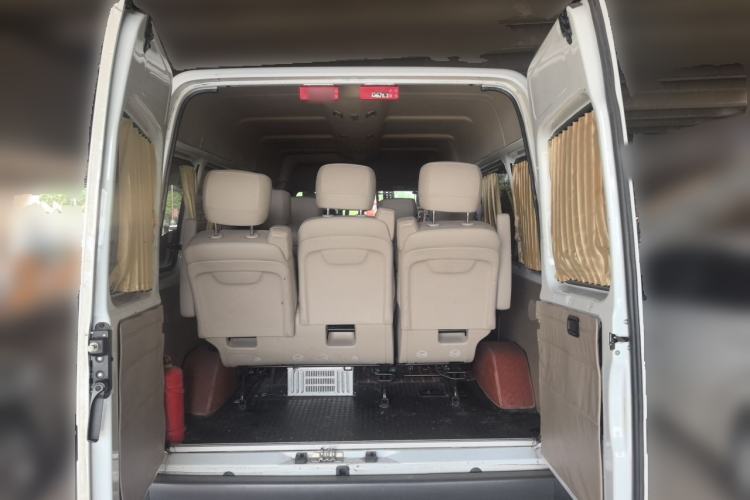 Used JMC Transit 2020 2.8T Business-Grade Long Wheelbase Mid-Roof 9-Seater China VI JX493 Trunk