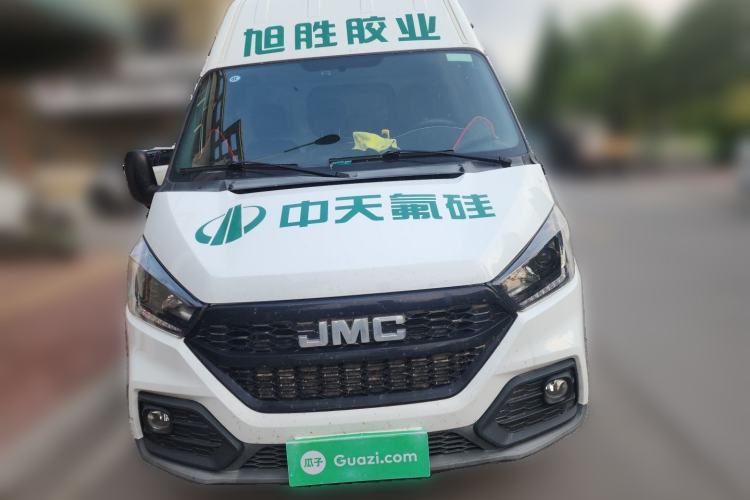Used JMC Transit 2021 2.8T Space King Standard Version Short Wheelbase Mid-Height Roof 3-Seater Diesel Euro VI JX493 Front